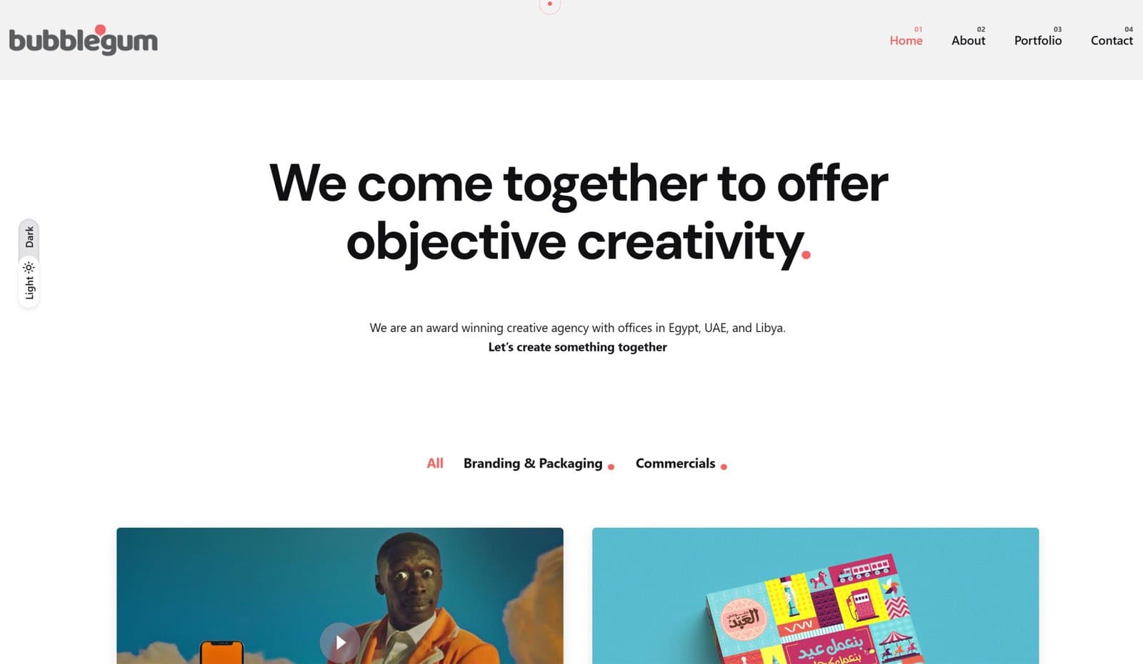 Creative Agency Web Platform
